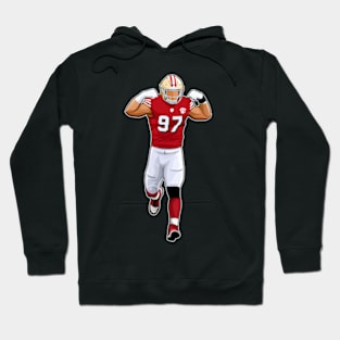 Nick Bosa #97 Power Strength Hoodie